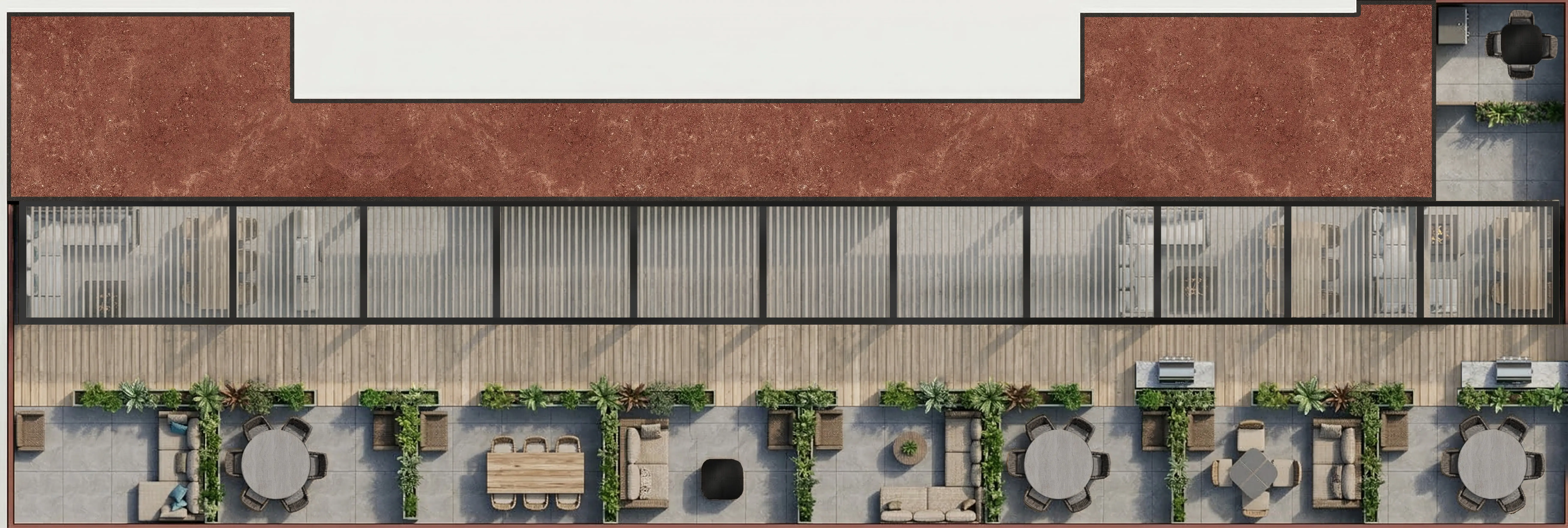 Roof Garden Techado — Ágora Tenochtitlán
